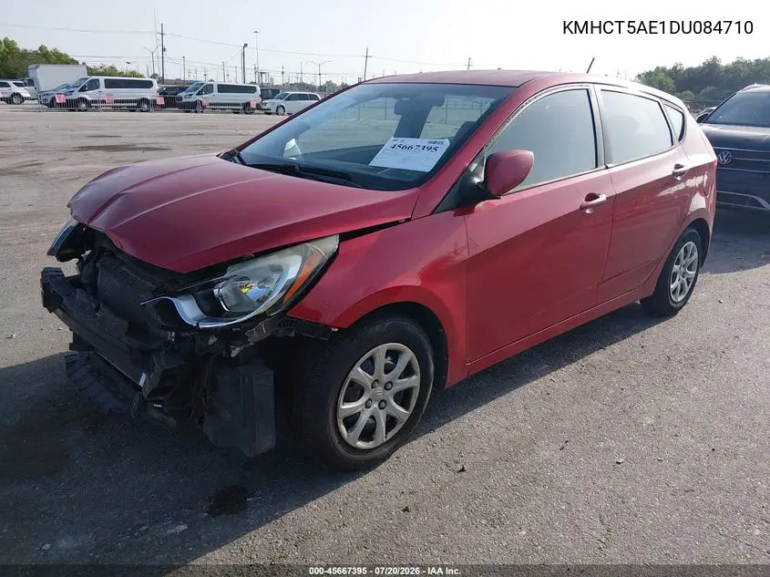 2013 Hyundai Accent Gs VIN: KMHCT5AE1DU084710 Lot: 45667395