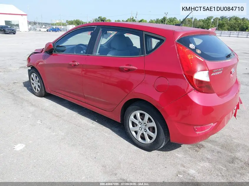 2013 Hyundai Accent Gs VIN: KMHCT5AE1DU084710 Lot: 45667395