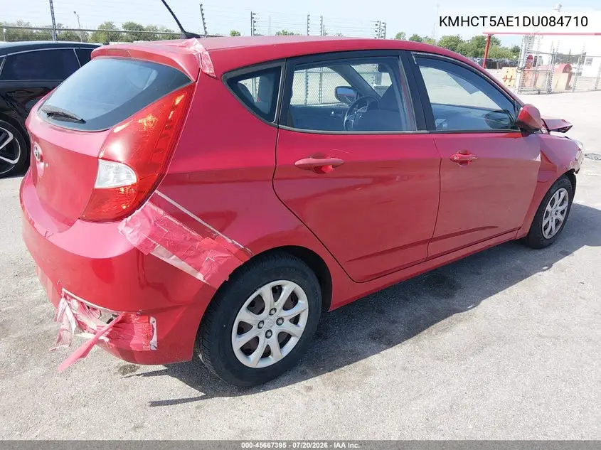 2013 Hyundai Accent Gs VIN: KMHCT5AE1DU084710 Lot: 45667395