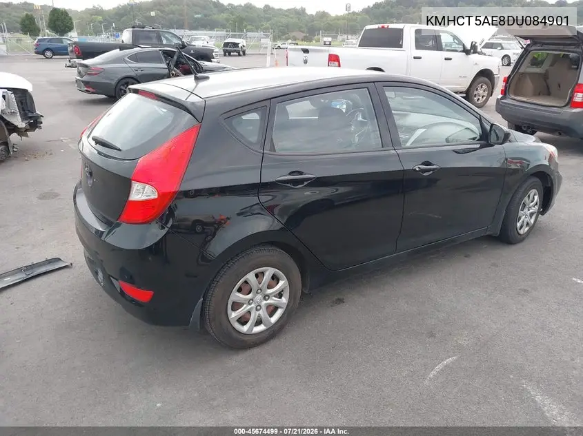 2013 Hyundai Accent Gs VIN: KMHCT5AE8DU084901 Lot: 45674499