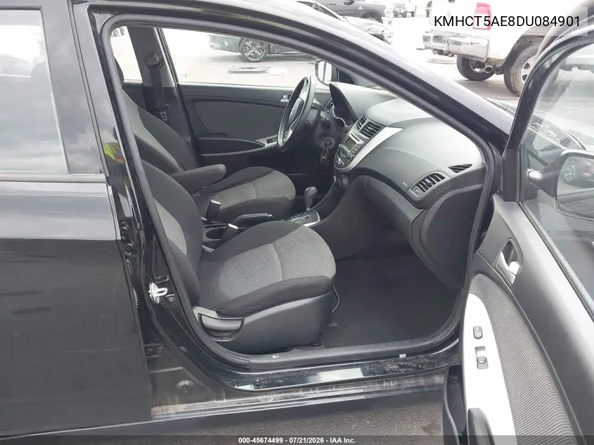 2013 Hyundai Accent Gs VIN: KMHCT5AE8DU084901 Lot: 45674499