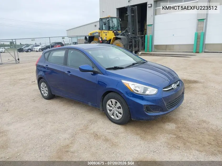 2015 Hyundai Accent Gl VIN: KMHCT5AEXFU223512 Lot: 30093675