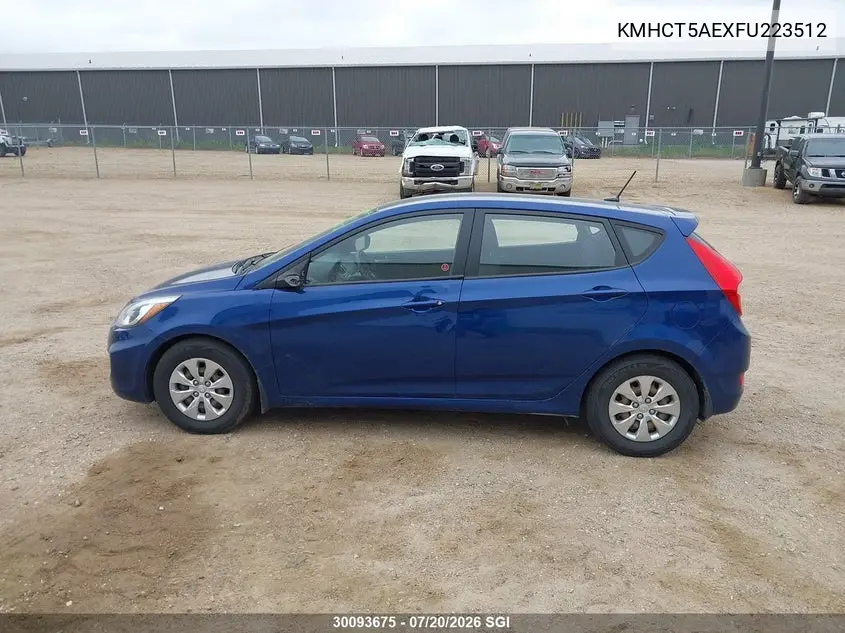 2015 Hyundai Accent Gl VIN: KMHCT5AEXFU223512 Lot: 30093675