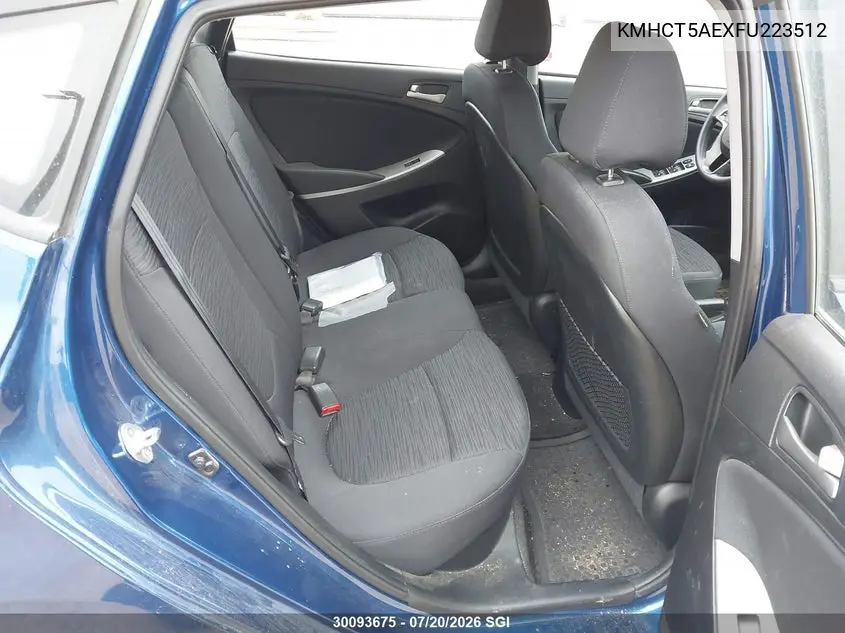 2015 Hyundai Accent Gl VIN: KMHCT5AEXFU223512 Lot: 30093675