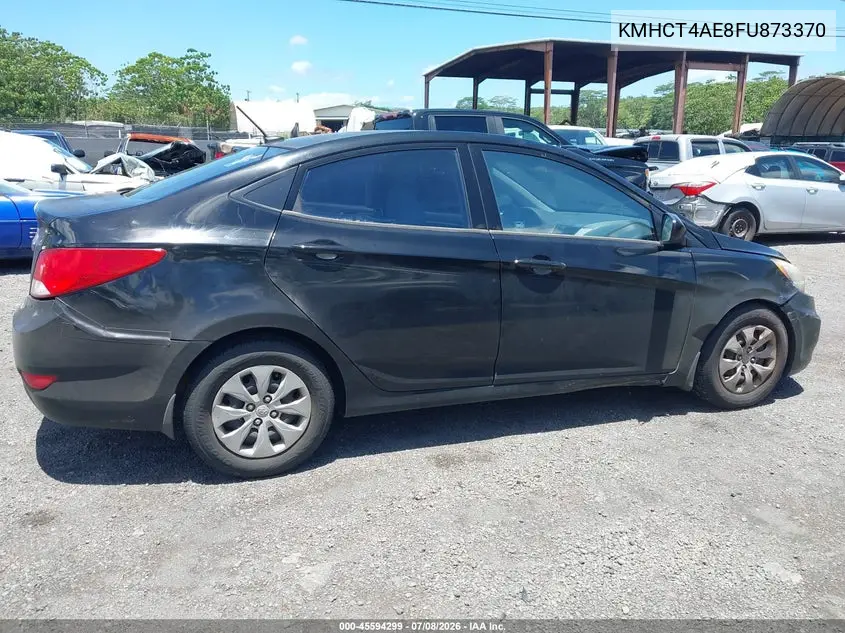2015 Hyundai Accent Gls VIN: KMHCT4AE8FU873370 Lot: 45594299