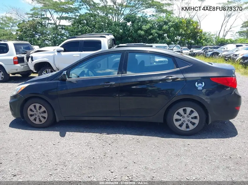 2015 Hyundai Accent Gls VIN: KMHCT4AE8FU873370 Lot: 45594299
