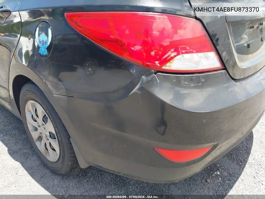 2015 Hyundai Accent Gls VIN: KMHCT4AE8FU873370 Lot: 45594299