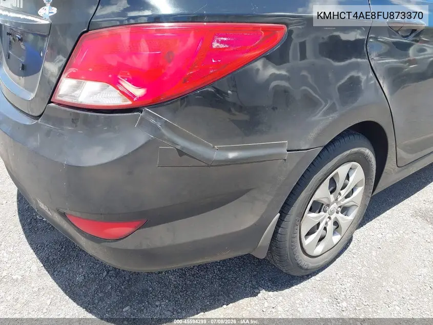 2015 Hyundai Accent Gls VIN: KMHCT4AE8FU873370 Lot: 45594299