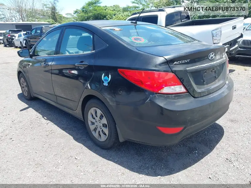 2015 Hyundai Accent Gls VIN: KMHCT4AE8FU873370 Lot: 45594299