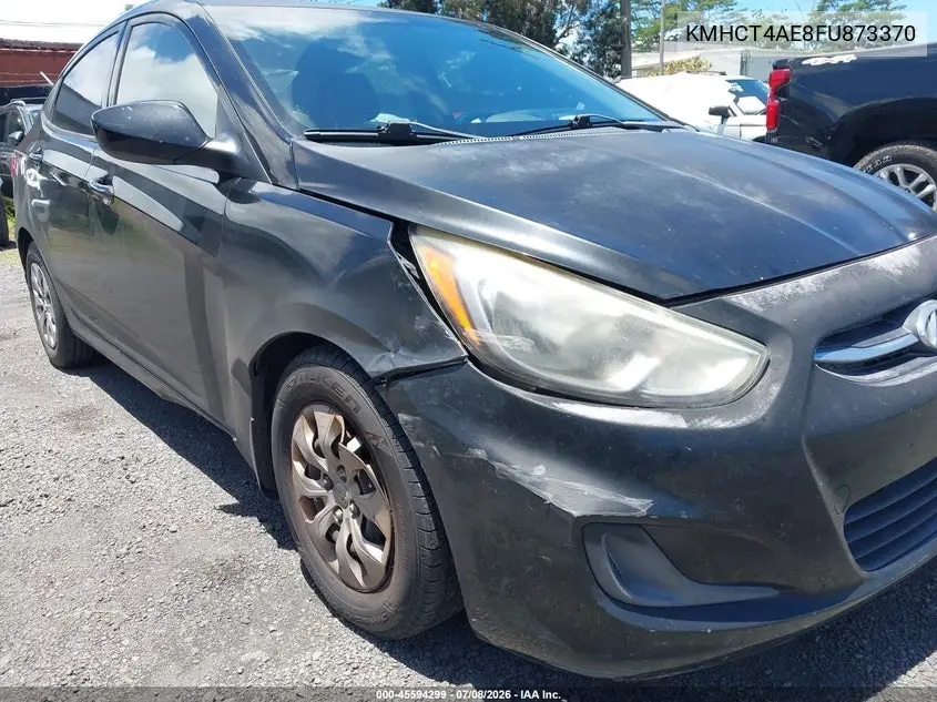 2015 Hyundai Accent Gls VIN: KMHCT4AE8FU873370 Lot: 45594299