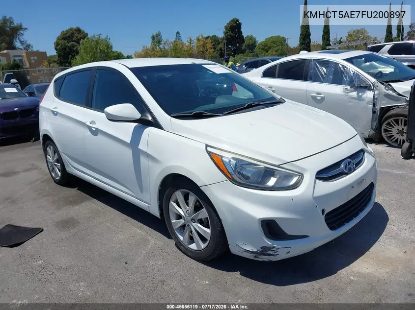 2015 Hyundai Accent Gs VIN: KMHCT5AE7FU200897 Lot: 45656119
