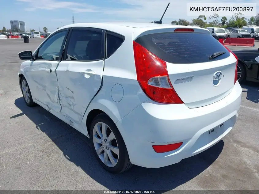 2015 Hyundai Accent Gs VIN: KMHCT5AE7FU200897 Lot: 45656119