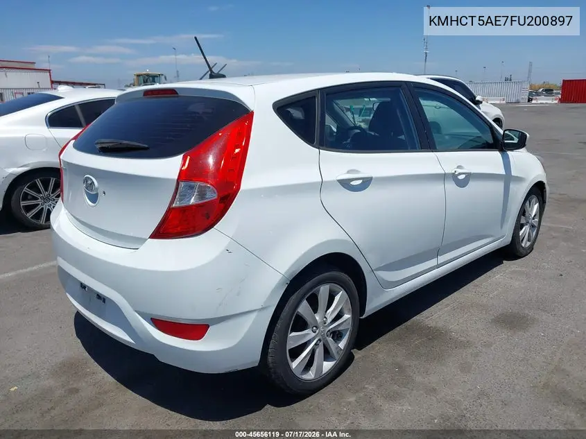 2015 Hyundai Accent Gs VIN: KMHCT5AE7FU200897 Lot: 45656119