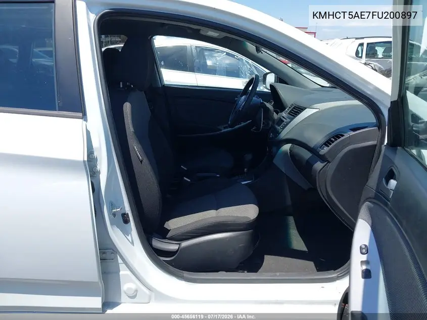 2015 Hyundai Accent Gs VIN: KMHCT5AE7FU200897 Lot: 45656119