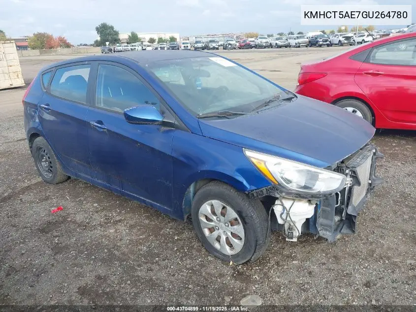 KMHCT5AE7GU264780 2016 Hyundai Accent Se