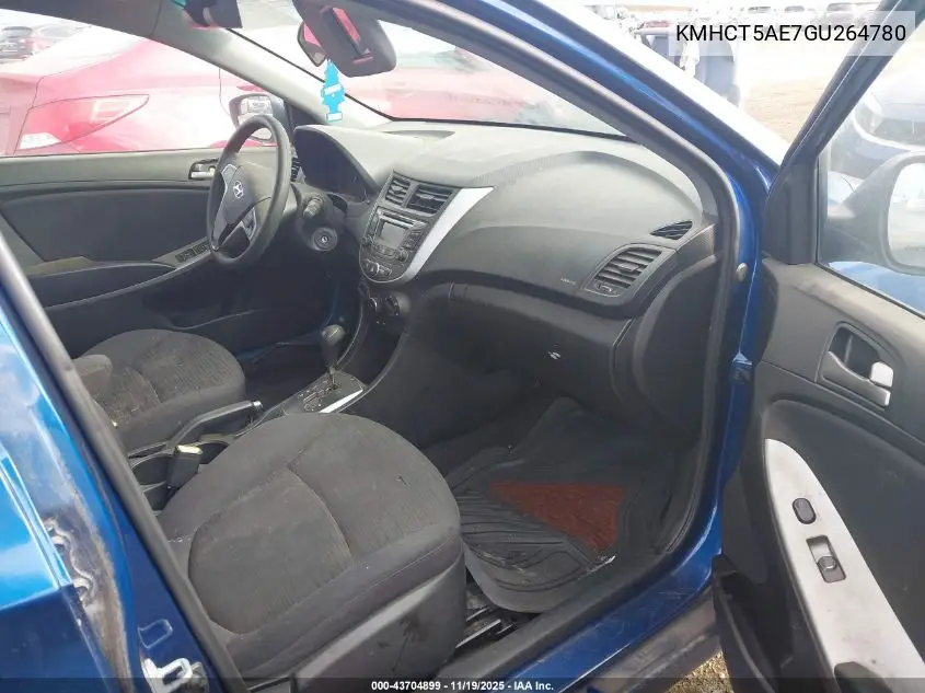 KMHCT5AE7GU264780 2016 Hyundai Accent Se