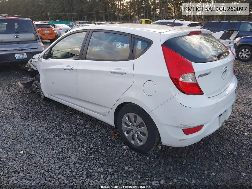 KMHCT5AE9GU260097 2016 Hyundai Accent Se