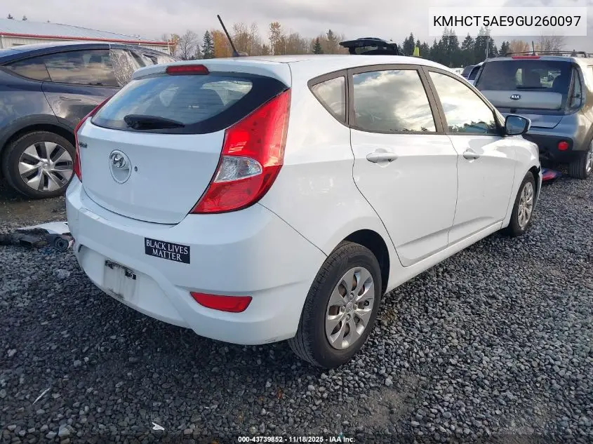 KMHCT5AE9GU260097 2016 Hyundai Accent Se