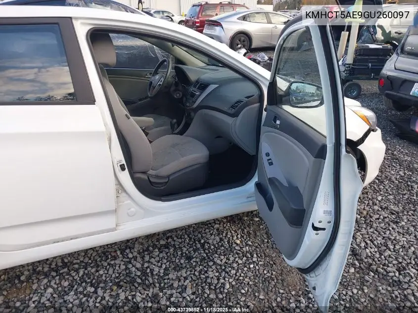 KMHCT5AE9GU260097 2016 Hyundai Accent Se