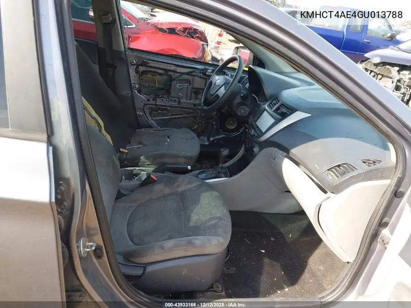 KMHCT4AE4GU013788 2016 Hyundai Accent Se