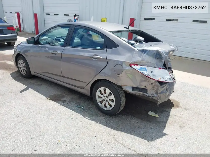 2017 Hyundai Accent Se VIN: KMHCT4AE8HU373762 Lot: 45457199