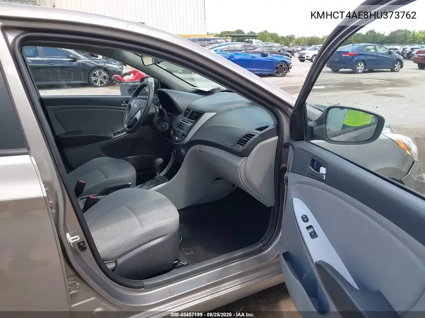 2017 Hyundai Accent Se VIN: KMHCT4AE8HU373762 Lot: 45457199