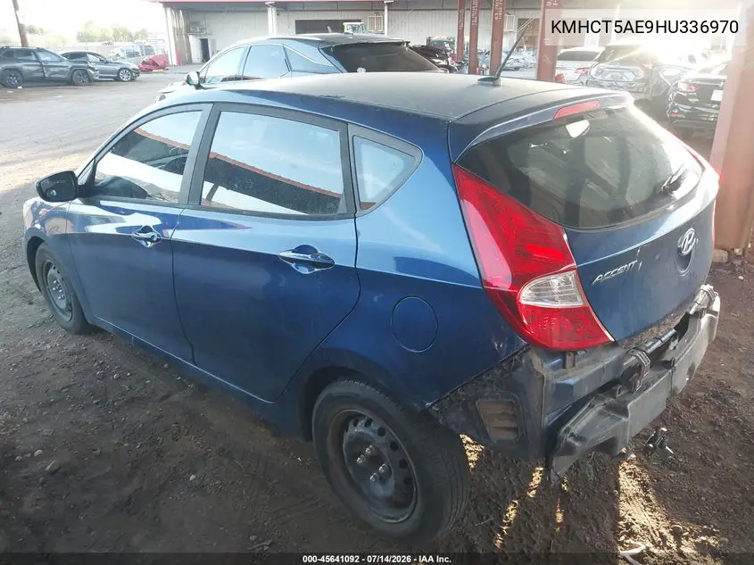 2017 Hyundai Accent Se VIN: KMHCT5AE9HU336970 Lot: 45641092