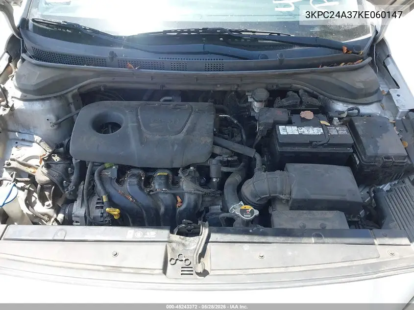 2019 Hyundai Accent Se VIN: 3KPC24A37KE060147 Lot: 45243372