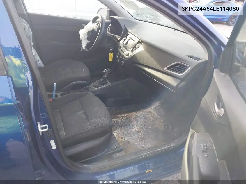 3KPC24A64LE114080 2020 Hyundai Accent Se
