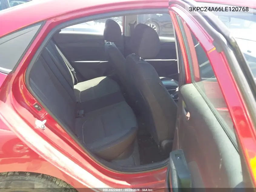 2020 Hyundai Accent Se VIN: 3KPC24A66LE120768 Lot: 45225081
