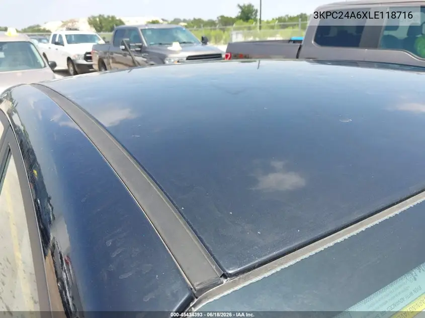 2020 Hyundai Accent Se VIN: 3KPC24A6XLE118716 Lot: 45434393