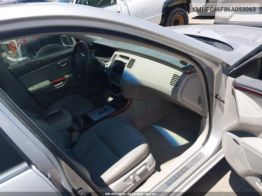 2006 Hyundai Azera Limited/Se VIN: KMHFC46F86A053063 Lot: 45230820
