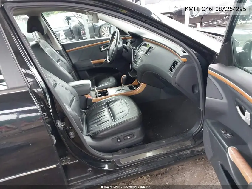 2008 Hyundai Azera Limited VIN: KMHFC46F08A254295 Lot: 45192230