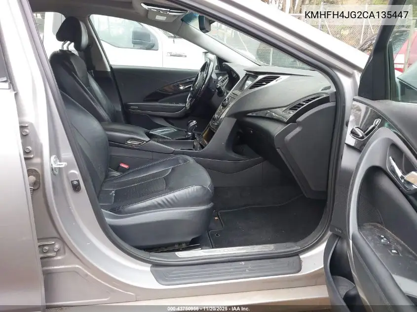 2012 Hyundai Azera VIN: KMHFH4JG2CA135447 Lot: 43750956