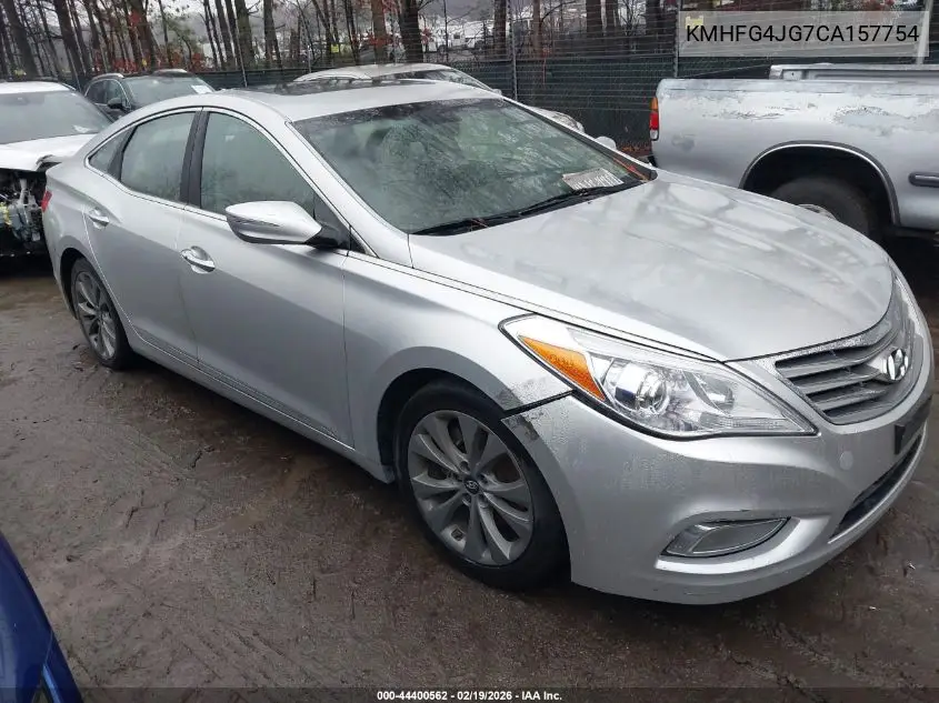 2012 Hyundai Azera VIN: KMHFG4JG7CA157754 Lot: 44400562