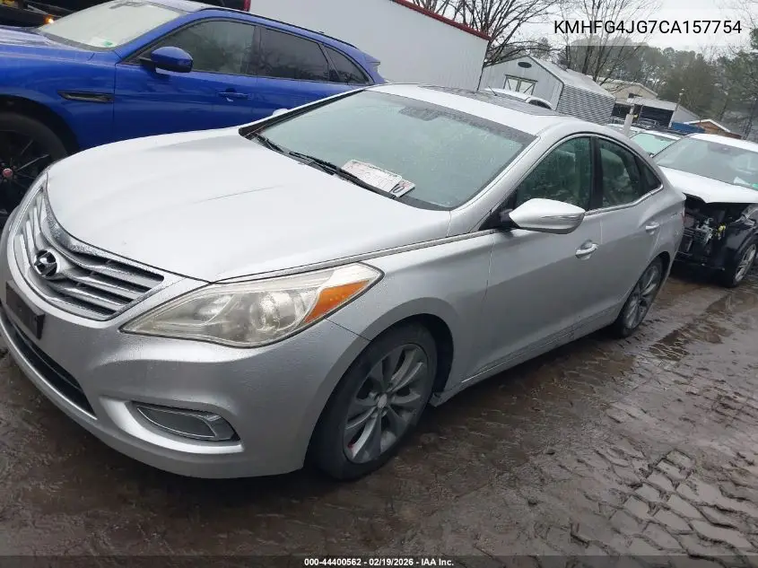 2012 Hyundai Azera VIN: KMHFG4JG7CA157754 Lot: 44400562