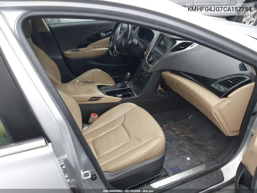 2012 Hyundai Azera VIN: KMHFG4JG7CA157754 Lot: 44400562