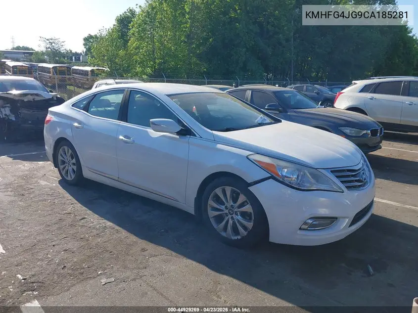 2012 Hyundai Azera VIN: KMHFG4JG9CA185281 Lot: 44929269