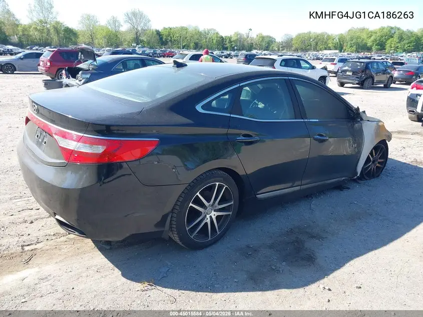 2012 Hyundai Azera VIN: KMHFG4JG1CA186263 Lot: 45015584