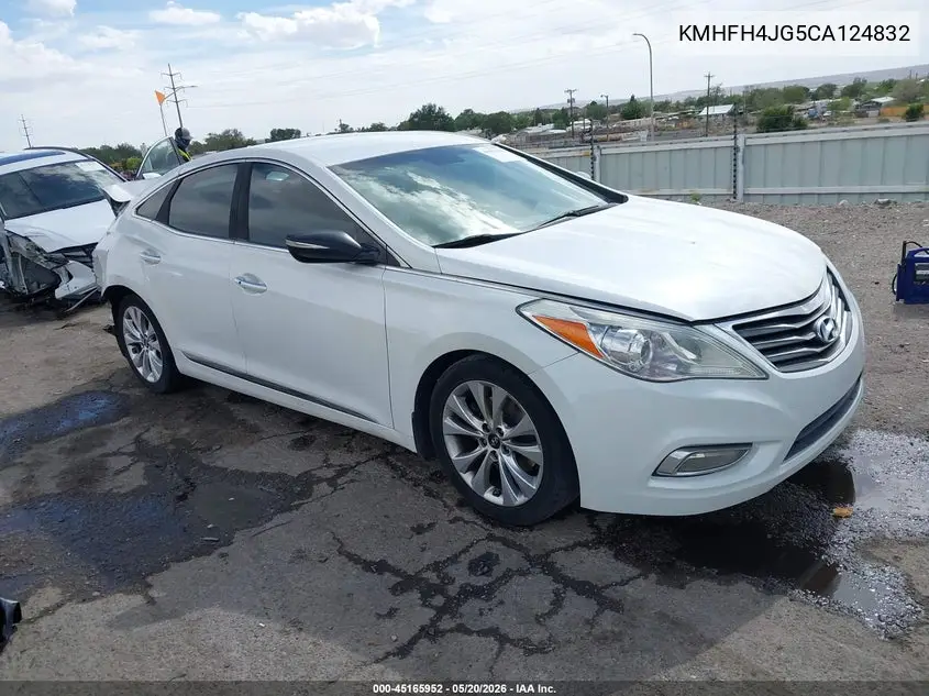 2012 Hyundai Azera VIN: KMHFH4JG5CA124832 Lot: 45165952