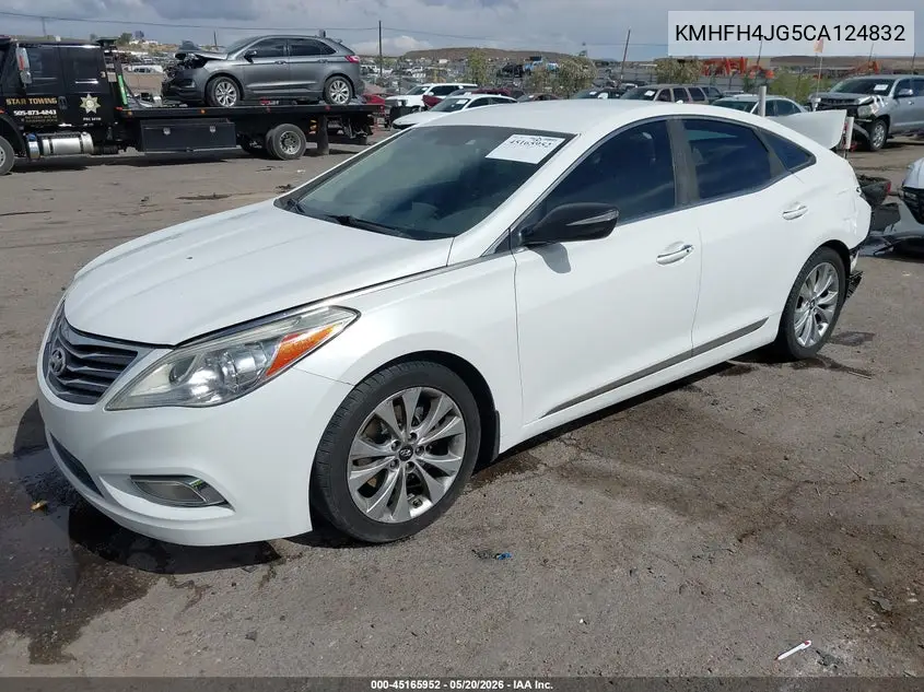 2012 Hyundai Azera VIN: KMHFH4JG5CA124832 Lot: 45165952