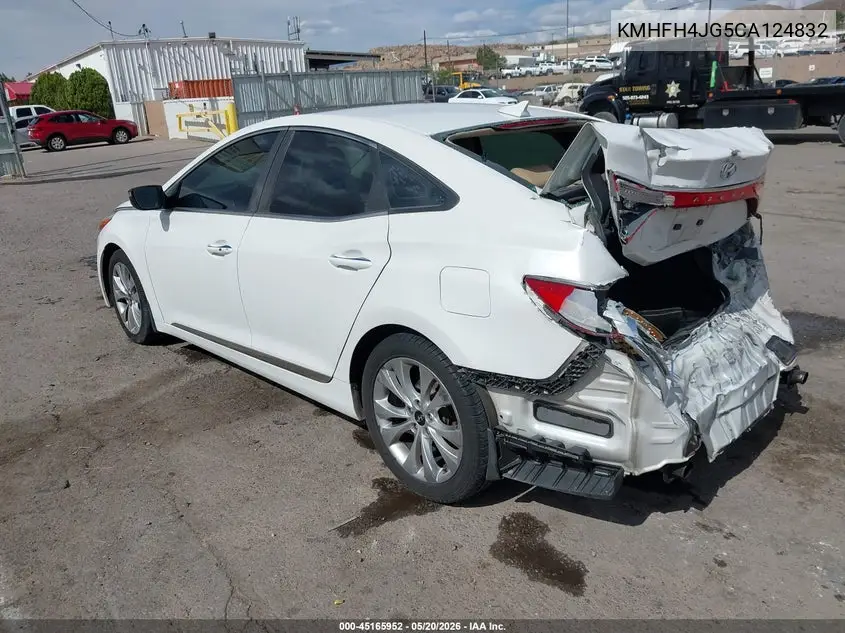 2012 Hyundai Azera VIN: KMHFH4JG5CA124832 Lot: 45165952