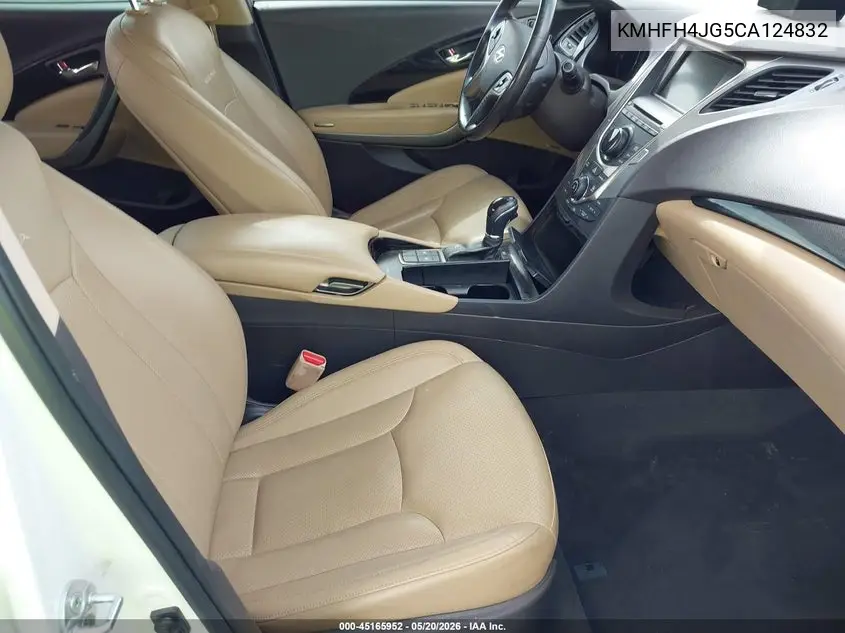 2012 Hyundai Azera VIN: KMHFH4JG5CA124832 Lot: 45165952