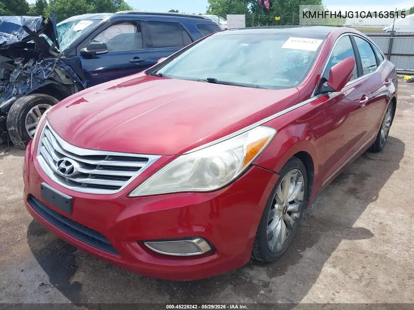 2012 Hyundai Azera VIN: KMHFH4JG1CA163515 Lot: 45228242