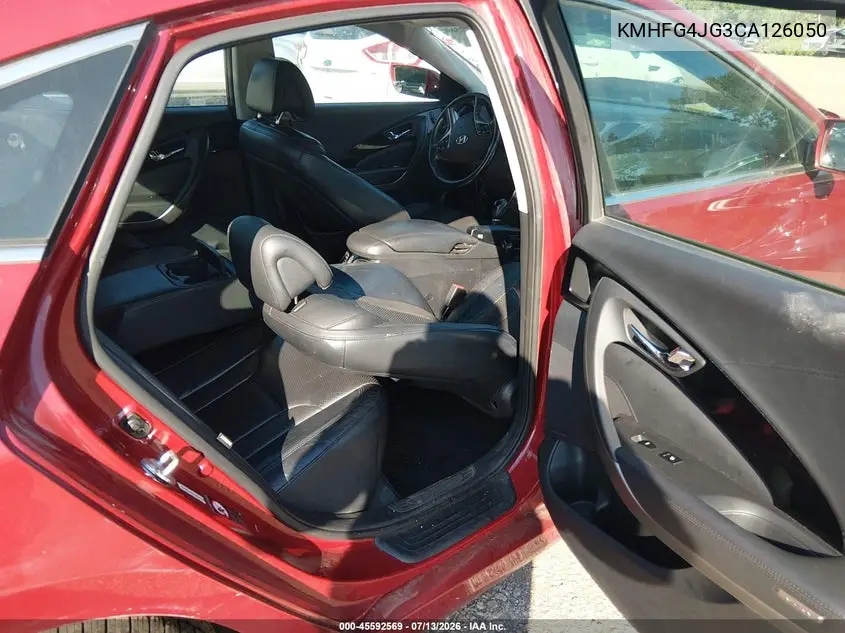 2012 Hyundai Azera VIN: KMHFG4JG3CA126050 Lot: 45592569