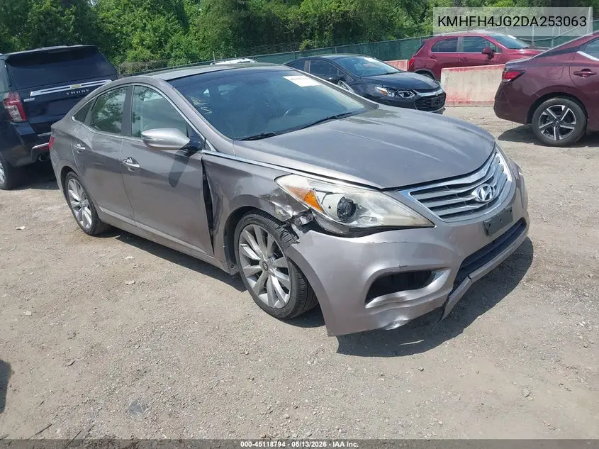 2013 Hyundai Azera VIN: KMHFH4JG2DA253063 Lot: 45118794