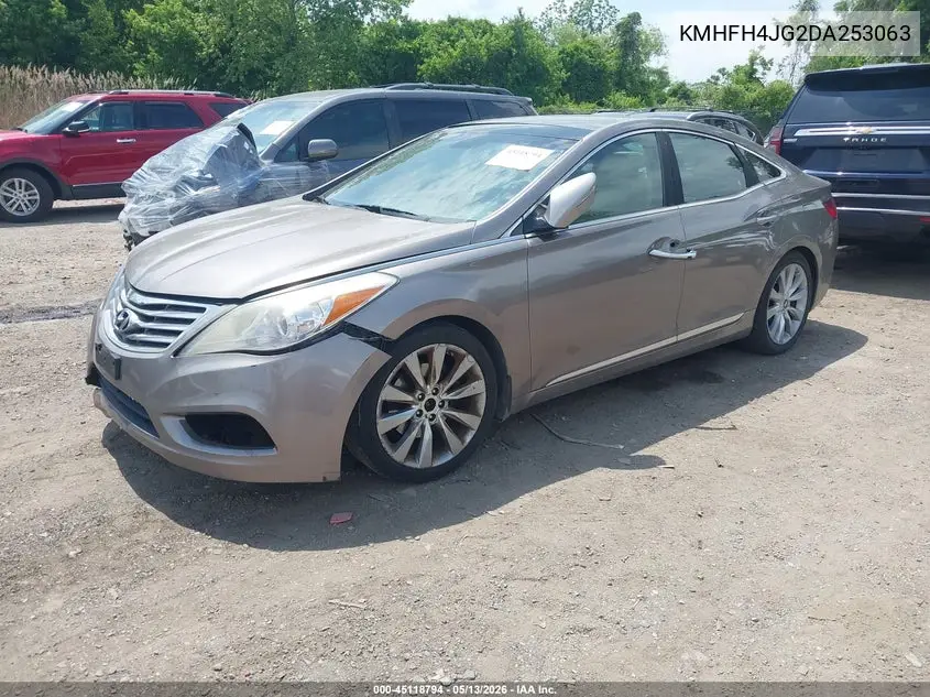 2013 Hyundai Azera VIN: KMHFH4JG2DA253063 Lot: 45118794