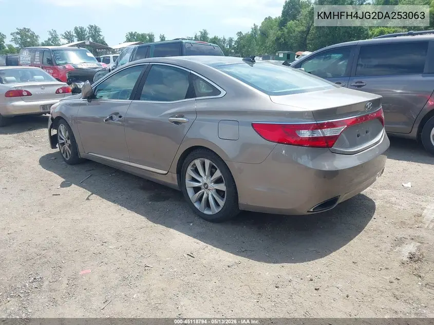 2013 Hyundai Azera VIN: KMHFH4JG2DA253063 Lot: 45118794