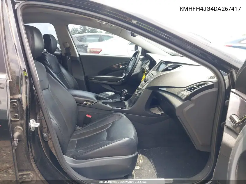 2013 Hyundai Azera VIN: KMHFH4JG4DA267417 Lot: 45196290