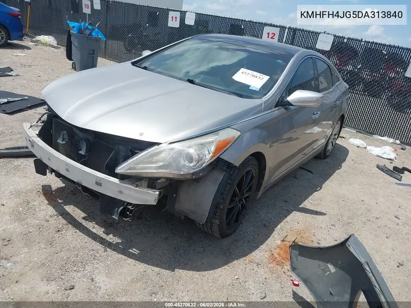 2013 Hyundai Azera VIN: KMHFH4JG5DA313840 Lot: 45270832